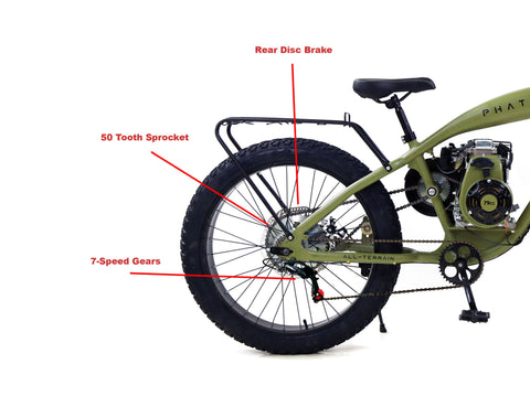 PHATMOTO® ALL TERRAIN Fat Tire | Free Shipping |