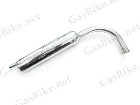 Chrome Exhaust Muffler # 1 - Gasbike.net