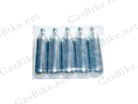 Nitrous Oxide Kit Refill, 5 pcs 16-gram n20 chargers - Gasbike.net