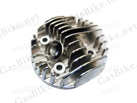 Cylinder Head Cover, Chrome Finish - 48cc - Gasbike.net