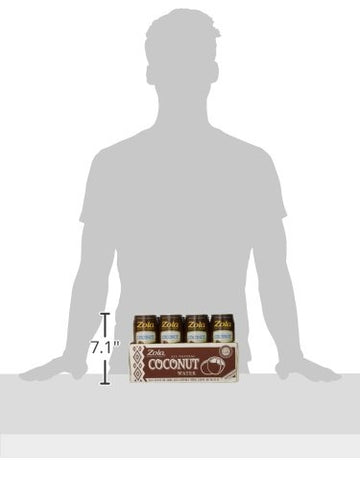 Zola Coconut Water with Espresso, 17.5 Ounce (Pack of 12) - Gasbike.net