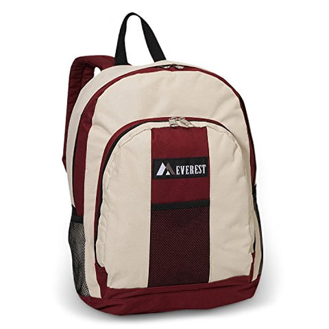 Everest Luggage Backpack with Front and Side Pockets - Gasbike.net