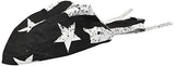 ZANheadgear 100% Cotton Road Hog Flydanna Bandanna, Wavy American Flag - Gasbike.net