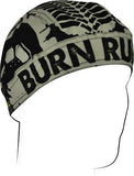 ZANheadgear 100% Cotton Road Hog Flydanna Bandanna, Wavy American Flag - Gasbike.net