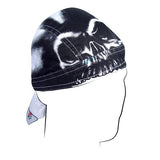 ZANheadgear 100% Cotton Road Hog Flydanna Bandanna, Wavy American Flag - Gasbike.net