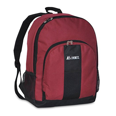Everest Luggage Backpack with Front and Side Pockets - Gasbike.net