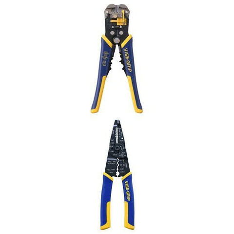 IRWIN VISE-GRIP 2078300 Self-Adjusting Wire Stripper, 8" - Gasbike.net