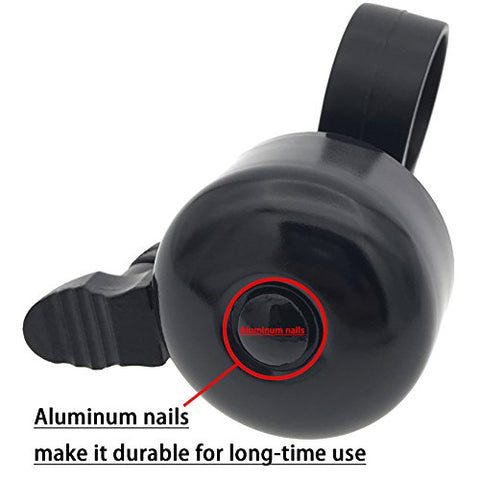 ARTHEALTH Bike Bell Aluminum Alloy Bicycle Bell Loud Sound Handlebar Safety Horn Bike Ring For Cycling Bicycle Horn Mountain Bike Road Bike - Gasbike.net