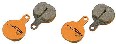 Alligator Organic MTB Bike Disc Brake Pads for Tektro Novela/ IOX /Lyra (2 Pair) - Gasbike.net