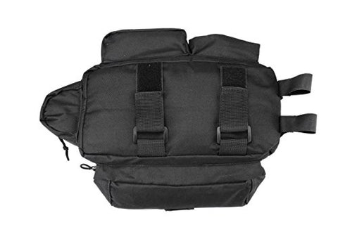 Runytek Bicycle Roswheel Rear Seat Trunk Bag Handbag Bag Pannier Black - Gasbike.net