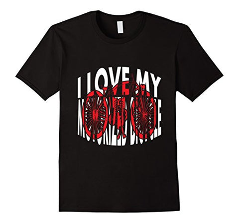 I Love My Motorized Bicycle Shirt | Funny Motor Bicycle Tees - Gasbike.net
