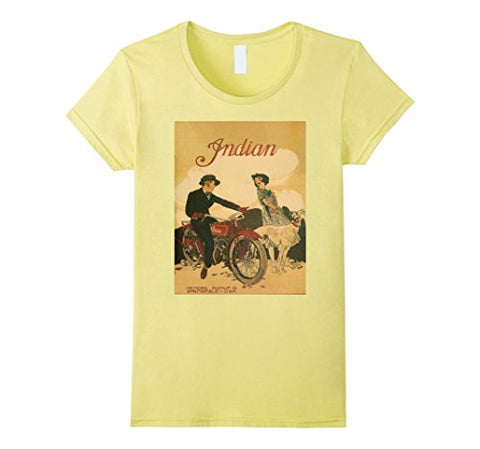 Vintage poster - Indian Motorcycles Retro T-Shirt - Gasbike.net