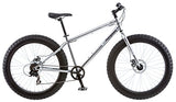 Mongoose Men's Malus Fat Tire Bike, Silver 26” - Gasbike.net
