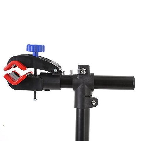 MVPOWER Pro Mechanic Bike Repair Stand Adjustable Height Bicycle Maintenance Rack Workstand With Tool Tray, Telescopic Arm Cycle - Gasbike.net