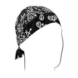 ZANheadgear 100% Cotton Road Hog Flydanna Bandanna, Wavy American Flag - Gasbike.net