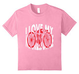 I Love My Motorized Bicycle Shirt | Funny Motor Bicycle Tees - Gasbike.net