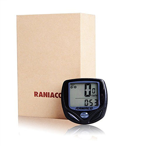 Raniaco Bike Computer, Original Wireless Bicycle Speedometer, Bike Odometer Cycling Multi Function - Gasbike.net