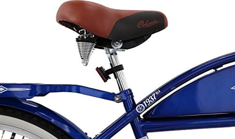 Columbia 1937 Deluxe 26" Men's Retro Tank Single-Speed Vintage Beach Cruiser Bicycle - Gasbike.net