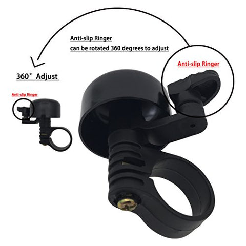ARTHEALTH Bike Bell Aluminum Alloy Bicycle Bell Loud Sound Handlebar Safety Horn Bike Ring For Cycling Bicycle Horn Mountain Bike Road Bike - Gasbike.net