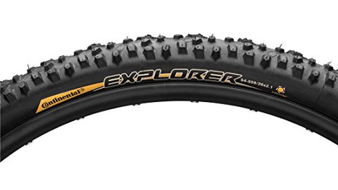 Continental Explorer 26x2.10 Black Tyre - Gasbike.net
