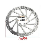 BlueSunshine Cycling Bicycle Bike Brake Disc Stainless Steel Rotors 160mm G3 With Bolts - Gasbike.net