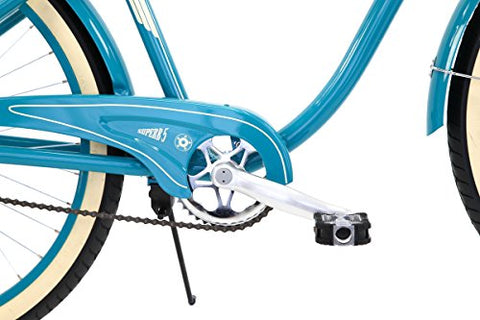 Columbia Superb 5 Star, 26-Inch Men's Retro Beach Cruiser Bike, Teal - Gasbike.net