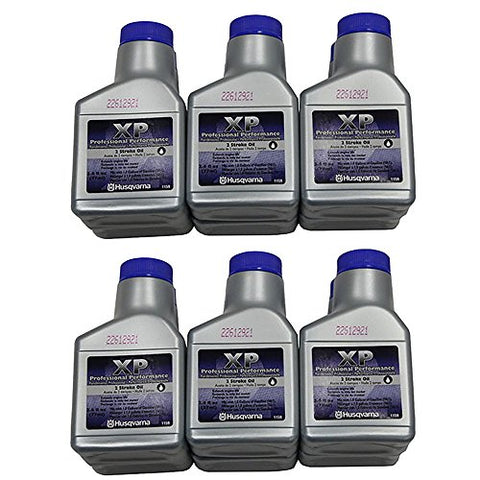 Husqvarna XP 2 Stroke Oil 2.6 oz. Bottle 6-Pack - Gasbike.net