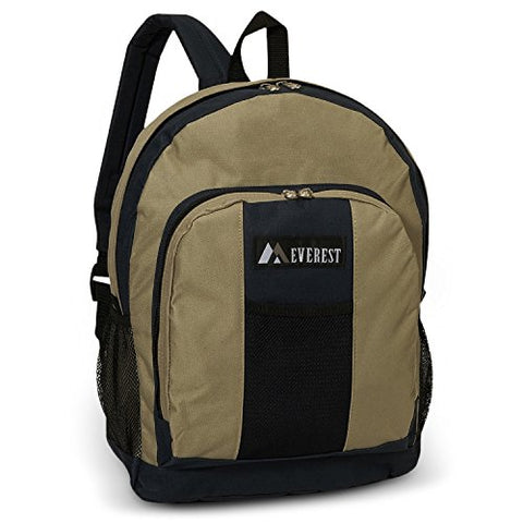 Everest Luggage Backpack with Front and Side Pockets - Gasbike.net