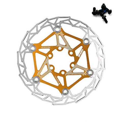 Gymforward Stainless Steel Floating Bicycle Disc Brake 160MM Bike Rotor Mountain Cycling Parts Accessories - Gasbike.net