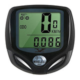 Bicycle Speedometer and Odometer Wireless Waterproof Cycle Bike Computer with LCD Display & Multi-Functions by YS - Gasbike.net
