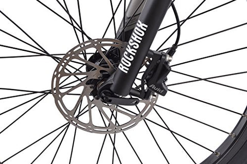 ProdecoTech Phantom X R V5 36V600W 8 Speed Electric Bicycle 14Ah Samsung Li Ion, Matte Black, 18"/One Size - Gasbike.net
