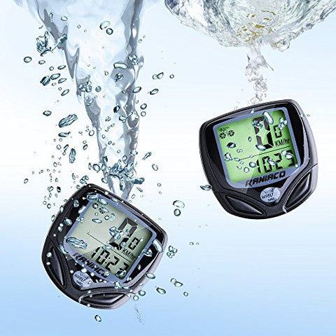 Raniaco Bike Computer, Original Wireless Bicycle Speedometer, Bike Odometer Cycling Multi Function - Gasbike.net