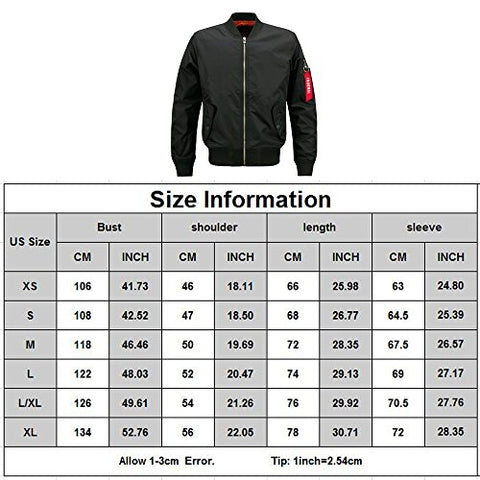 HANQIU Mens Outdoor Lightweight Army Military Flight Bomber Jackets Windbreaker - Gasbike.net