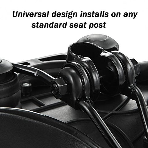 WOWOWO Bicycle Suspension Cruiser Saddle, Cruiser Gel Wide Comfort Soft Foam Bike Seat - Gasbike.net