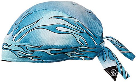 ZANheadgear 100% Cotton Road Hog Flydanna Bandanna, Wavy American Flag - Gasbike.net