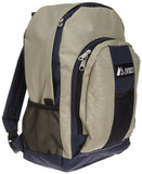 Everest Luggage Backpack with Front and Side Pockets - Gasbike.net