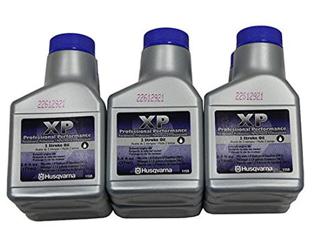 Husqvarna XP 2 Stroke Oil 2.6 oz. Bottle 6-Pack - Gasbike.net