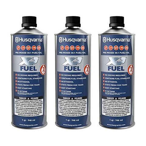 Husqvarna 585572601 Pre-Mixed 2-Stroke Fuel and Oil for Engines, 1-Quart, 1-Pack - Gasbike.net