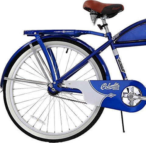 Columbia 1937 Deluxe 26" Men's Retro Tank Single-Speed Vintage Beach Cruiser Bicycle - Gasbike.net