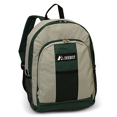 Everest Luggage Backpack with Front and Side Pockets - Gasbike.net