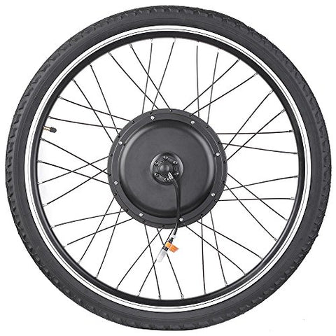 AW 26"x1.75" Rear Wheel Electric Bicycle LCD Display Motor Kit E-Bike Conversion 48V1000W - Gasbike.net