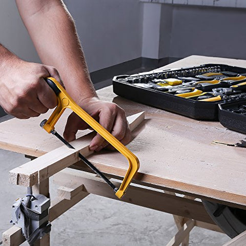 DEKOPRO 168pcs Socket Wrench Auto Repair Tool Combination Package Mixed Tool Set Hand Tool Kit with Plastic Toolbox Storage Case (168PCS) - Gasbike.net