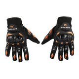 Motocross Gloves Military Hard Knuckle Tactical Gloves Outdoor Anti-slip Shockproof Full-finger Comfortable Motorcycle Motorbike Mittens - Gasbike.net
