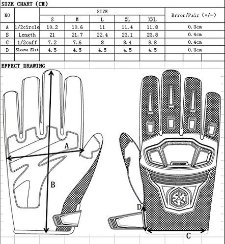CRAZY AL’S SCOYCO MC24 Motorcycle Gloves Sports Protective Gear Shock Resistant Padded Full Finger Safety Breathable Motorcycle Gloves (M, Black) - Gasbike.net
