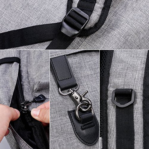 Laptop Backpack,Beyle Anti-theft Water Resistant Travel laptop backpack with USB Charging Port School Bookbag for College Travel Backpack designed for 17-Inchand Notebook,Grey - Gasbike.net