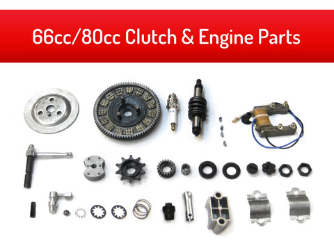 66cc/80cc Clutch & Engine Parts Kit - Gasbike.net