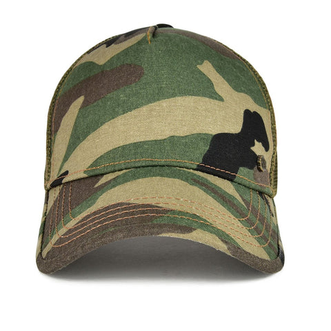 VOBOOM Mesh hat trucker cap 5 pannel Vintage Men & Women baseball cap - Gasbike.net