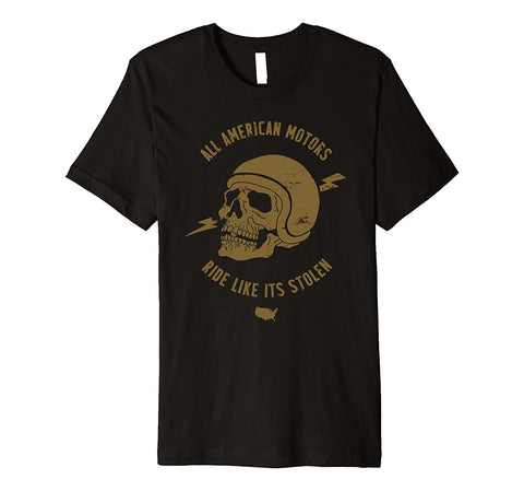 American Bikers and Riders - Motorcycle Racing T Shirt - Gasbike.net