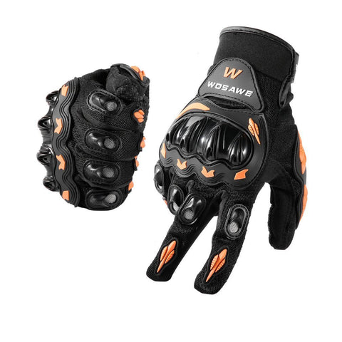 Motocross Gloves Military Hard Knuckle Tactical Gloves Outdoor Anti-slip Shockproof Full-finger Comfortable Motorcycle Motorbike Mittens - Gasbike.net