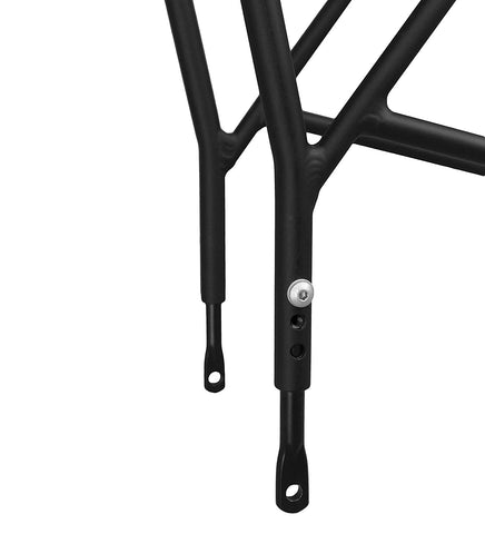 Ibera Bike Rack – Bicycle Touring Carrier with Fender Board, Frame-Mounted for Heavier Top & Side Loads, Height Adjustable for 26"-29" Frames - Gasbike.net